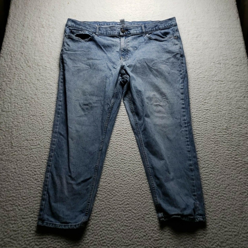 Sonoma Goods For Life Jeans Mens 48x29 Blue Regular Straight Stretch Denim Pants